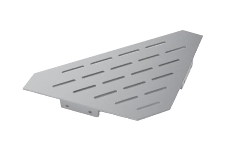 Corner Shelf in Gun Metal