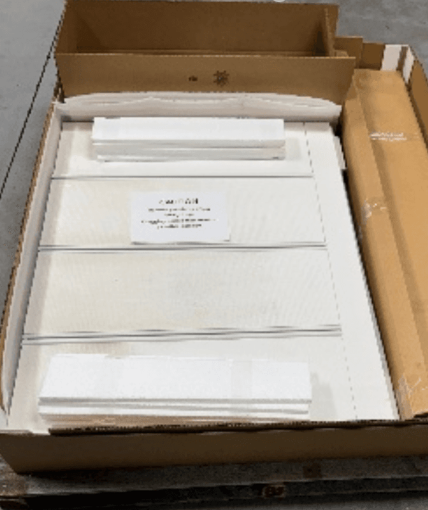 Porcelain face panels